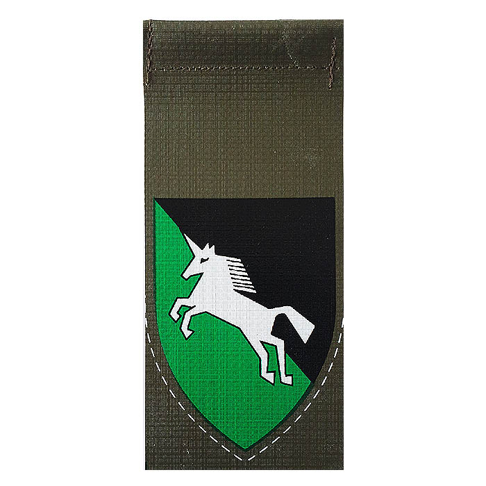 Armored Brigade 130 "Designer of the Flash" / Badge of Brigade 217 "Designer of the Galloping Horse shoulder unit Tag