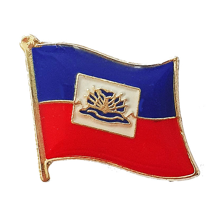 Haiti flag pin