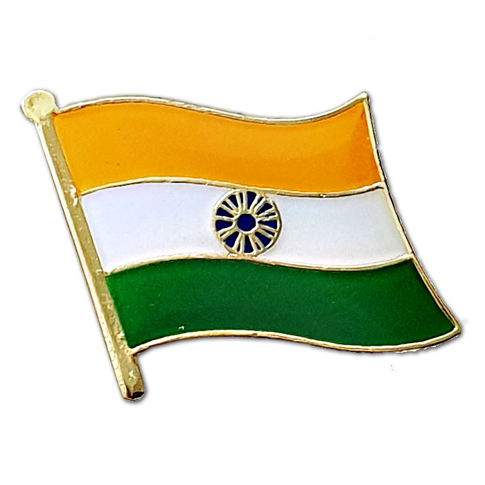 India  Flag Enamel Pin.
