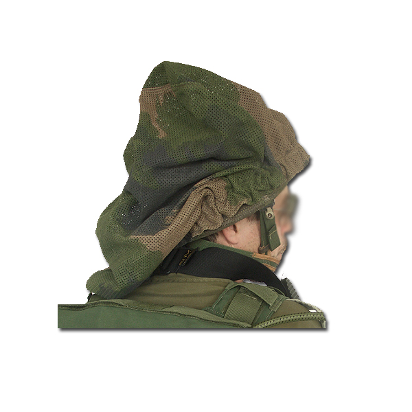 Israeli Army - IDF Camouflage Breaking Form Military Helmet Cover - "Mitsnefet"