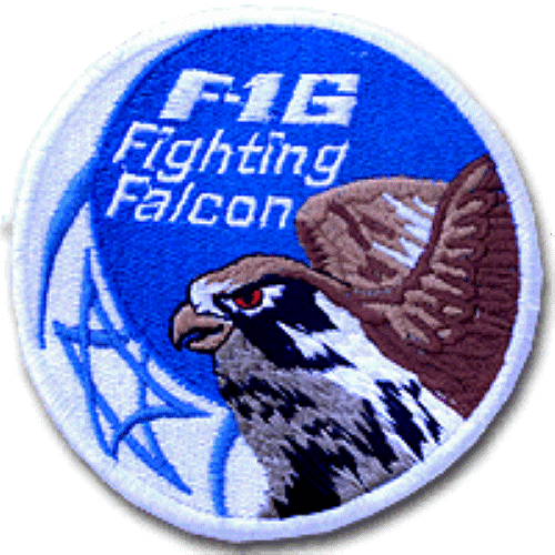 Israeli AIR FORCES F-16 Fighting Falcon Single Engine Customs Uniform Patch