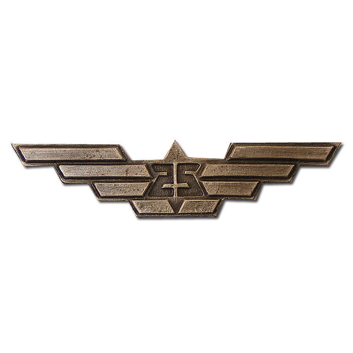 Air Force G.P.C. 25 years Badge