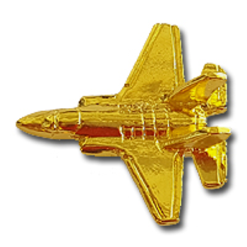 Israeli AIR FORCES F-35 Lightning II ADIR Stealth JSF Single Engine big version Pin