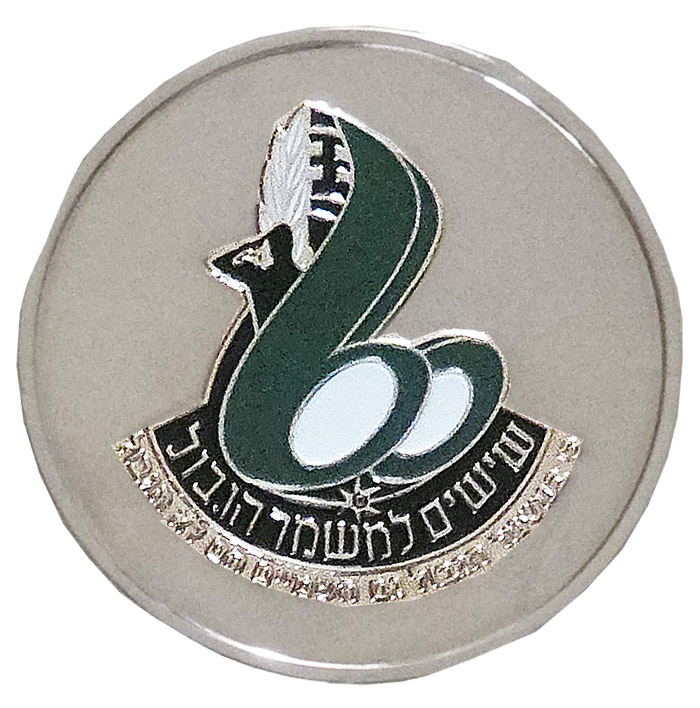 Israeli Border Police Marks 60 Years Medal.