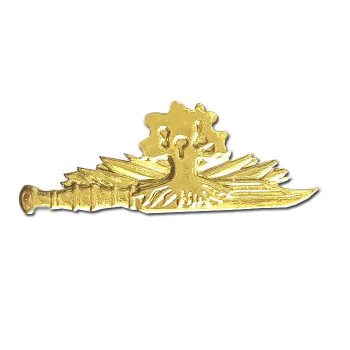 Miniature Golani Warrior Gilded Pin