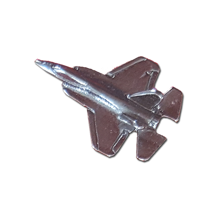 Israeli AIR FORCES F-35 Lightning II ADIR Stealth JSF Single Engine Blackened Pin