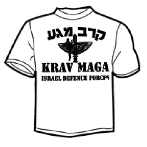 "KRAV MAGA"  Printed T-Shirt