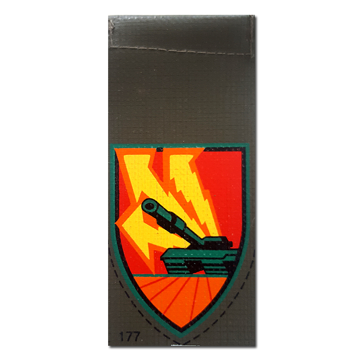 "Fire flames" Division Tag