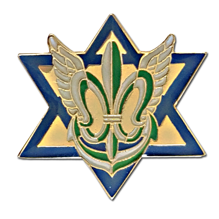 General Intelligence Enamel Badge