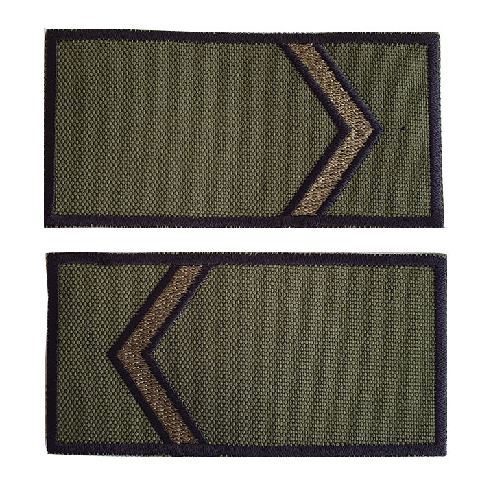 Sergeant First Class rank (Rav Samal) Army patches rank for a tactical shirt (labor uniform).
