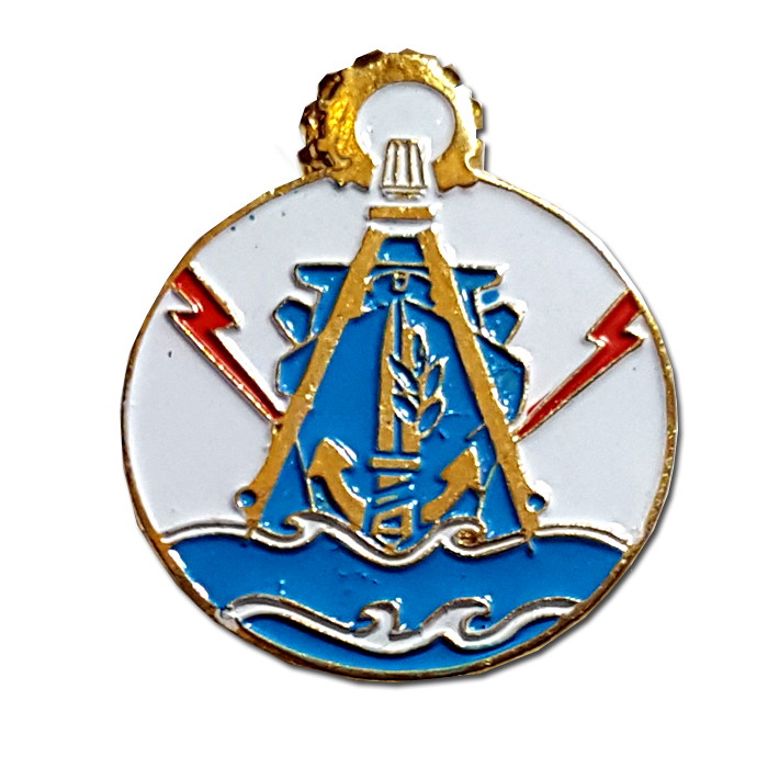 Navy A.K. Enamel Badge