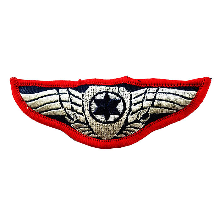 Israeli Air Force Operational Red Frame Pilot's Wings 1949 - 1950 pin