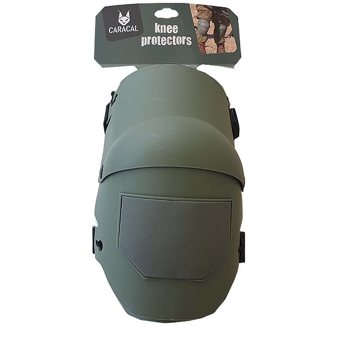  Green / Black Military IDF Tactical ROBOKOP Knee Pads