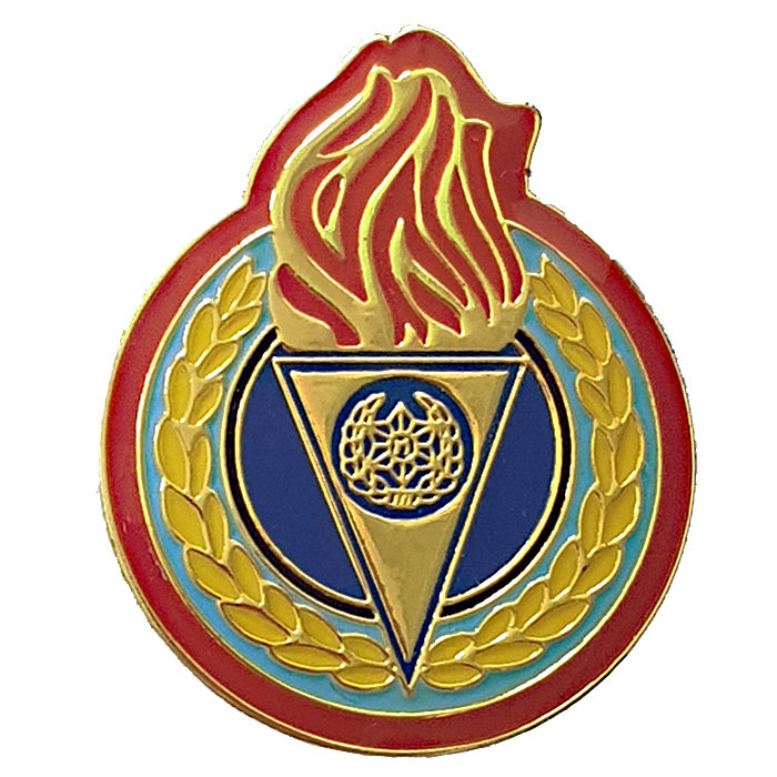 Police College Instructor badge.
