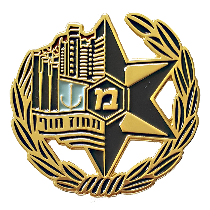 Coast district Gilded pin