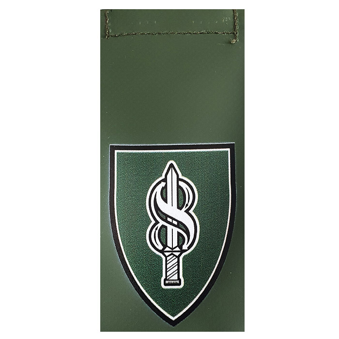 The Multidimensional Unit / Ghost Unit / Unit 888 Warrior Shoulder unit tag.