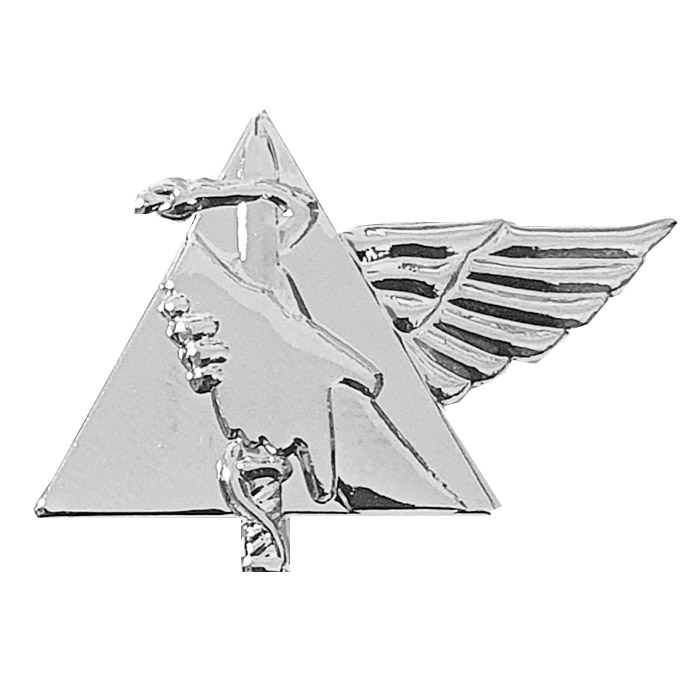 A "Rescue Therapist" pin 