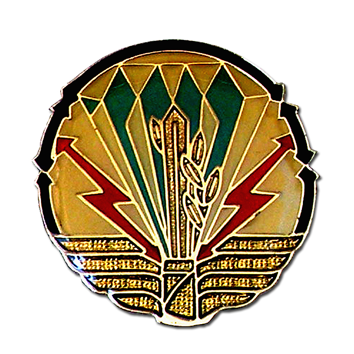 Signal Corps Precious Stone Course Enamel Badge