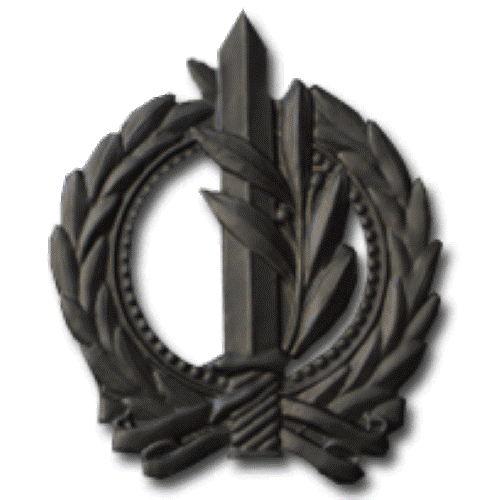 General Command Officers Hat Badge