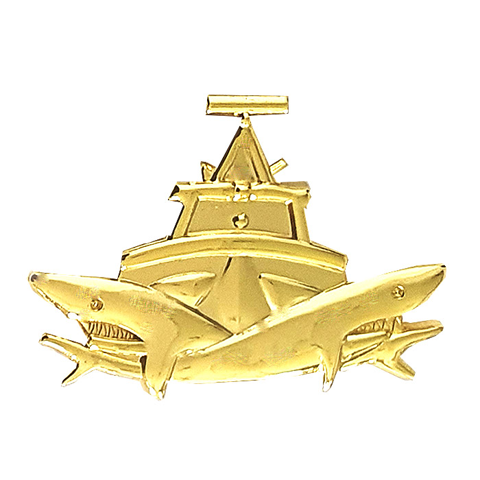 "Daboor" Fast Patrol Boat Crew Huge Gilded Pin