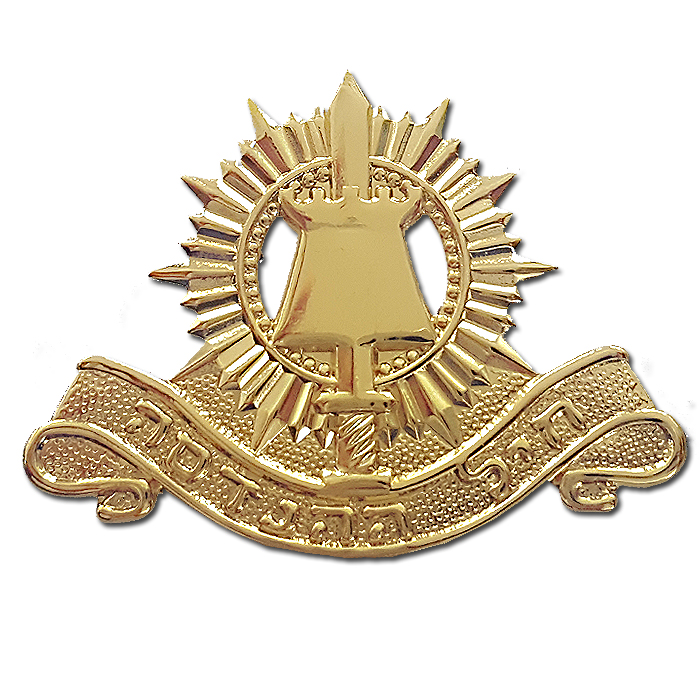 Combat Engineering Corps Gilded Beret badge.
